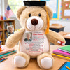 Personalised Photo Graduation Plush Bear - Graduation, Memorial Sympathy Gifts - A Hug From Heaven