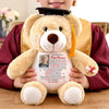 Personalised Photo Graduation Plush Bear - Graduation, Memorial Sympathy Gifts - A Hug From Heaven