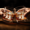 Personalised Whiskey Glass - Father's Day Gifts For Dog Cat Lovers, Dog Dad And Mom, Cat Owners - Feline Fun Squad