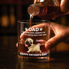 Personalised Whiskey Glass - Father's Day Gifts For Dog Cat Lovers, Dog Dad And Mom, Cat Owners - Dad’s Little Boss