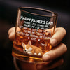 Personalised Whiskey Glass - Father's Day Birthday Gifts For Dog Lovers, Dog Dad And Mom - Long Night Sleep