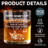 Personalised Whiskey Glass - Father's Day Birthday Gifts For Dog Lovers, Dog Dad And Mom - Long Night Sleep