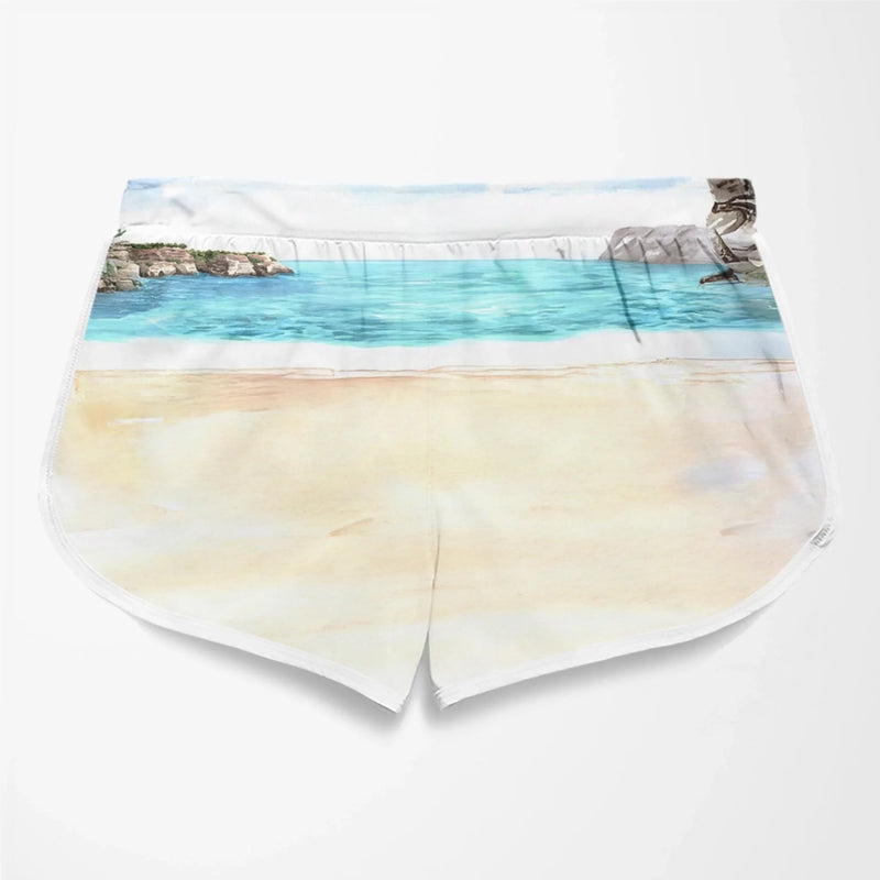 Personalised Couple Beach Shorts - Summer Vacation And Travel Gifts For Husband & Wife - Lost Together, Found Forever