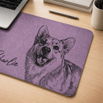 Custom Photo Desk Mat - Personalized Birthday Gifts For Dog Cat Lovers, Dog Dad And Mom, Cat Owners - Paws Make Life Sweeter