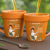 Custom Plant Pot Ceramic Mug - Personalized Garden Gifts For Gardeners - Lose Your Mind, Find Your Soul -  Flower Pot Mug