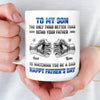 Custom 3D Inflated Effect Printed Mug - Personalized Father's Day Birthday Gifts For Son - Built A Legacy