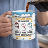 Custom 3D Inflated Effect Printed Mug - Personalised Father's Day Birthday Gifts For Dad, Grandpa - Dad Fuel Activated