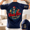 Custom Dad Tax Back Printed Shirt - Personalised Father's Day Birthday Gifts For Dad, Grandpa - Quality Control Starts With Dad