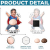 Custom Photo Dad Bod Belly Squishy Acrylic Fridge Magnet – Personalised Father's Day Funny Gifts For Dad, Grandpa – Official Belly Appreciation Club
