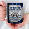 Custom Mug - Personalised Father's Day Birthday Gifts For Son - Son You Are My Greatest Pride