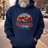 Custom Photo T-shirt, Hoodie - Personalised Father's Day Birthday Gifts For Dad, Grandpa, Family, Yourself - Garage Time Is Dad Time