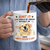Custom Photo Mug - Personalised Father's Day Birthday Gifts For Dog Cat Lovers, Dog Dad, Cat Owners - We Make Life Better