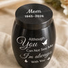 Custom Memorial Urn - Personalised Memorial Sympathy Gifts For Loss Of Mum, Dad – Forever In Our Hearts
