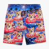 Custom Photo Tropical Hawaiian Aloha Men Beach Shorts - Personalised Summer Vacation And Travel Gifts For Dog Cat Lovers, Dog Dad And Mum, Cat Owners - Home of the Paws
