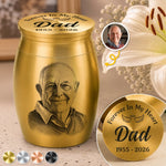 Custom Photo Memorial Urn - Personalized  Memorial Sympathy Gifts For Loss Of Mom, Dad – A Sacred Place For Love
