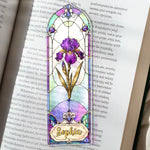 Custom Clear Acrylic Bookmark - Personalized Bookish Gifts For Book Lovers, Bookworms, Readers - Read, Dream, Grow
