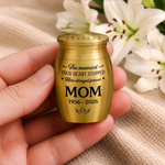 Custom Memorial Urn - Personalized  Memorial Sympathy Gifts For Loss Of Mom, Dad – A Heart Changed Forever