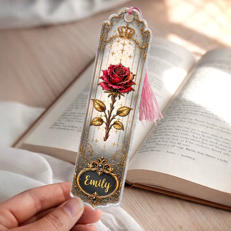 Custom Acrylic Bookmark - Personalized Bookish Gifts For Book Lovers, Bookworms, Readers - Between The Pages