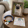 Custom Photo Rainbow Bridge Bracelet - Personalized Pet Memorial Sympathy Gifts For Dogs, Cats - Keep Me Safe Within Your Heart