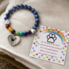 Custom Photo Rainbow Bridge Bracelet - Personalized Pet Memorial Sympathy Gifts For Dogs, Cats - Keep Me Safe Within Your Heart