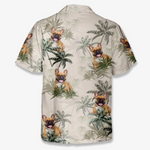 Custom Photo Dog Vibes And Beach Tides - Dog & Cat Personalized Custom Unisex Tropical Hawaiian Aloha Shirt - Summer Vacation Gift, Gift For Pet Owners, Pet Lovers