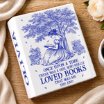 Custom Book Vase - Personalized Bookish Gifts For Book Lovers, Bookworms, Readers - Reading Is My Happy Place