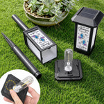 Custom Solar Garden Light - Personalized Memorial Sympathy Gifts For Loss Of Mom, Dad - Forever Remembered Forever Loved