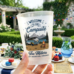 Custom Party Cups - Personalized Birthday Camping Gifts For Campers - Happy Camper For Life