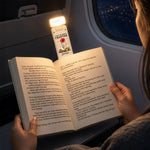 Custom Clip LED Reading Lamp - Personalized Bookish Gifts For Book Lovers, Bookworms, Readers - Books Touch The Soul