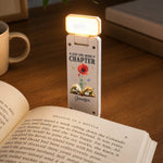 Custom Clip LED Reading Lamp - Personalized Bookish Gifts For Book Lovers, Bookworms, Readers - Books Touch The Soul
