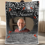 Custom Photo Blanket - Personalized Memorial Sympathy Gifts For Loss Of Mom, Dad - Your Love Will Always Be Our Guide