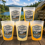 Custom Party Cups - Personalized Birthday Camping Gifts For Campers - Sleep Under The Stars