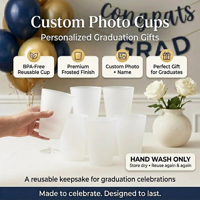 Custom Party Cups - Personalized Summer Vacation And Travel, Poolside Gifts For Best Friends, Family - Making Waves All Summer Long