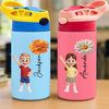 Custom Kids Insulated Water Bottle - Personalized Back To School Gifts For Kids - New Year New Adventures