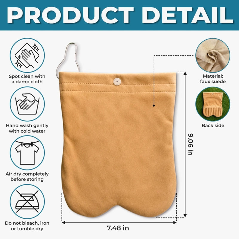 Custom Photo Flannel Golf Ball Bag Sack - Personalized Birthday Gifts For Golf Lovers, Sports Fans, Sports Lovers - Best Sack On The Green