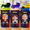 Custom Kids Insulated Water Bottle - Personalized Back To School Gifts For Kids - School Adventure Begins