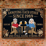 Custom Home Decor Metal Sign - Personalized  Anniversary Wedding Gifts For Husband And Wife, Him And Her - The Best Is Yet To Come