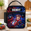 Custom Photo Kids Lunch Bag - Personalized Back To School Gifts For Kids - Little Wheels Big Dreams