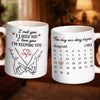 Custom Mug - Personalized Anniversary Wedding Gifts For Husband And Wife, Him And Her - The Day Our Story Began