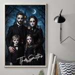 Custom Photo Haunted Victorian Gothic Vertical Poster - Personalized Halloween Decor Birthday Gifts For Mom, Dad, Brother, Sister - Spooky Together, Better Forever