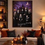 Custom Photo Haunted Victorian Gothic Vertical Poster - Personalized Halloween Decor Birthday Gifts For Mom, Dad, Brother, Sister - Spooky Together, Better Forever