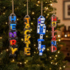Custom Letter Wooden Ornament - Personalized Christmas Birthday Gifts For Mom, Dad, Brother, Sister, Kids, Sports Fans, Sports Lovers - Level Up Your Daily Fun