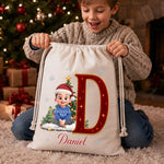 Custom Drawstring Gift Bag - Personalized Christmas Birthday Gifts For Mom, Dad, Brother, Sister - Where Love Comes Together