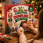 Dumpling Advent Calendar - Christmas Birthday Gifts For Mom, Dad, Brother, Sister, Kids - Merry Little Dumplings