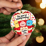 Custom Squishy Ceramic Ornament - Personalized Christmas Birthday Gifts For Kids - Christmas Cheer In Every Smile