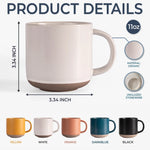 Custom Pottery Mug - Personalized Christmas Birthday Gifts For Mom, Dad, Brother, Sister - Forever Linked Together