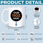 Custom 3D Inflated Effect Printed Mug - Personalized Best Friend Birthday Gifts For Women, Besties, Sisters, BFF - Slay Together, Stay Together