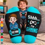 Custom Gamer Crew Socks - Personalized Birthday Gifts For Gamers, Game Lovers, Gaming
Fans, Family - Ready For The Next Level