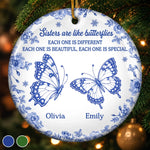 Custom Ceramic Ornament - Personalized Best Friend Christmas Birthday Gifts For Women, Besties, Sisters, BFF - Years Made Brighter