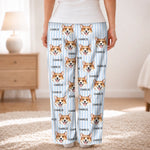 Custom Photo Pajama Pants - Personalized Christmas Birthday Gifts For Dog Cat Lovers, Dog Dad And Mom, Cat Owners - Dreaming With My Pup